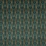 Delaunay in Emerald by Ashley Wilde Fabrics