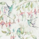 Fuchsia Flight in Cream by Voyage Maison