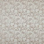 Henri in Latte by Ashley Wilde Fabrics