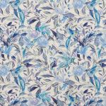 Hummingbird in Azure by Beaumont Textiles