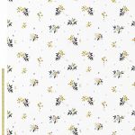 Lemon Cluster Sateen in White by Sara Miller