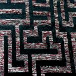 Maze in Red Black by Chess Designs
