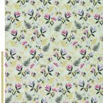 Orchard Floral Sateen in Duckegg by Sara Miller