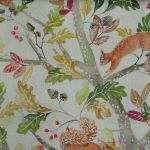 Scurry of Squirrels in Linen by Voyage Maison