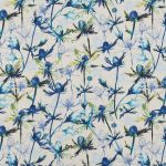 Thistle in Indigo by Beaumont Textiles