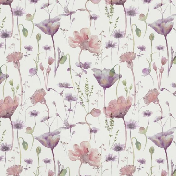 Elmley Curtain Fabric in Heather Sage