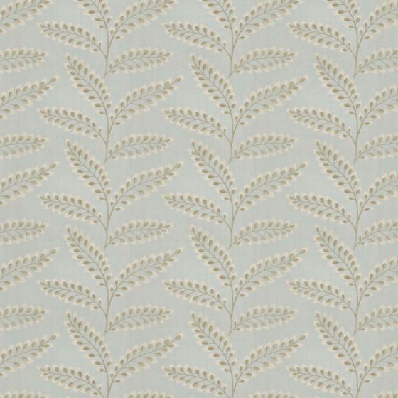 Harlow Curtain Fabric in Cloud Blue