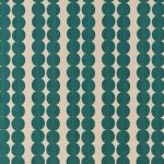 Segments in Teal by iLiv Fabrics