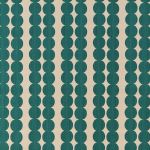 Segments in Teal by iLiv Fabrics