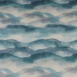 Landscape in Cobalt by iLiv Fabrics