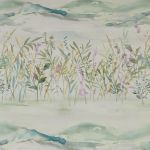 Marshlands in Jade by iLiv Fabrics