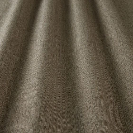 Jacob Curtain Fabric in Charcoal