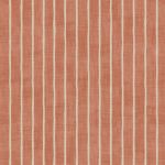 Pencil Stripe in Paprika by iLiv Fabrics