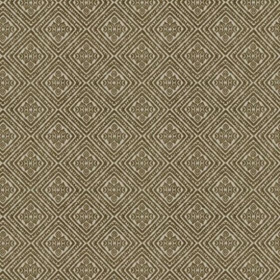 Tala Curtain Fabric in Nutmeg