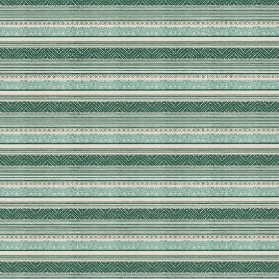 Zura Curtain Fabric in Spearmint
