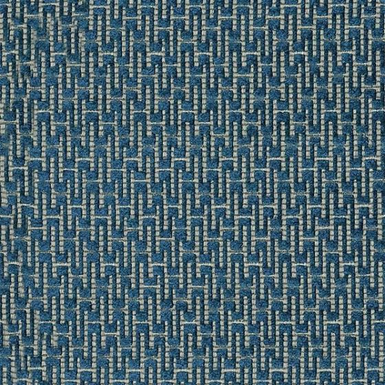 Madrid Curtain Fabric in Egyptian Blue