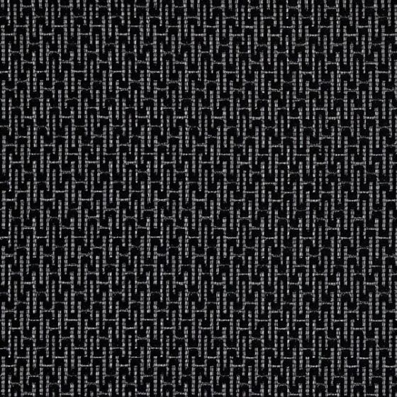 Madrid Curtain Fabric in Liquorice