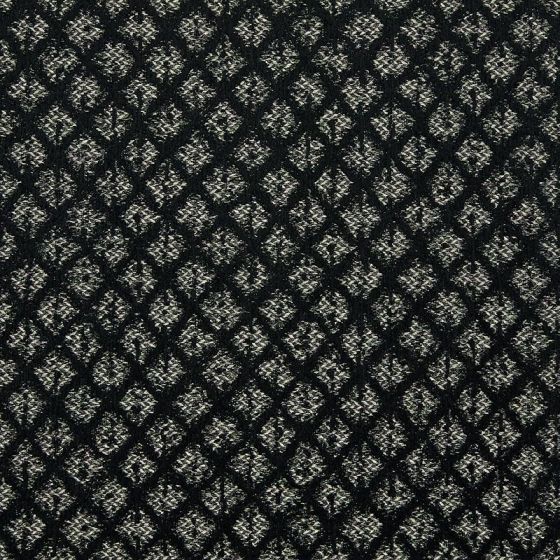 Palace Curtain Fabric in Blackened Ash