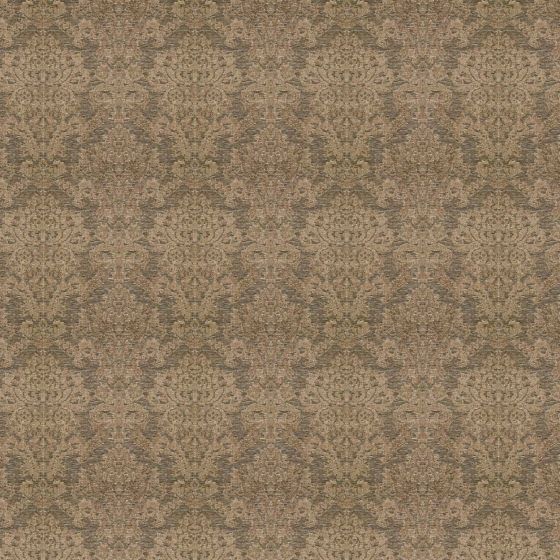 Artemis Curtain Fabric in Walnut