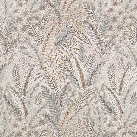 Chiraco Curtain Fabric in Sorbet
