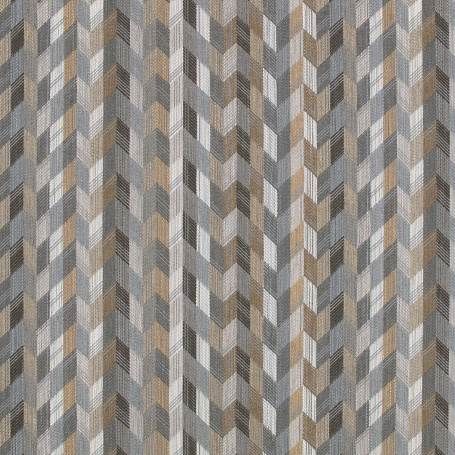 Etto Curtain Fabric in Indigo