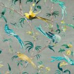 Pluma Velvet in Jade by Romo Fabrics