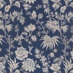 Chiya Jacquard in Indigo by Romo Fabrics