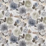 Dahlia in Winter by Beaumont Textiles