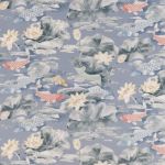 Koi in Monsoon by Beaumont Textiles