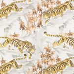 Tora in Amber by Beaumont Textiles