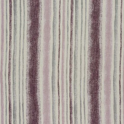 Garda Stripe Curtain Fabric in Cornflower