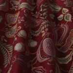 Summer Fruits in Ruby by iLiv Fabrics